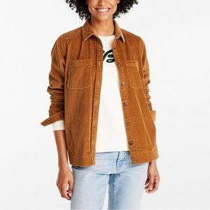 LLBean Women’s Corduroy Relaxed Shirt